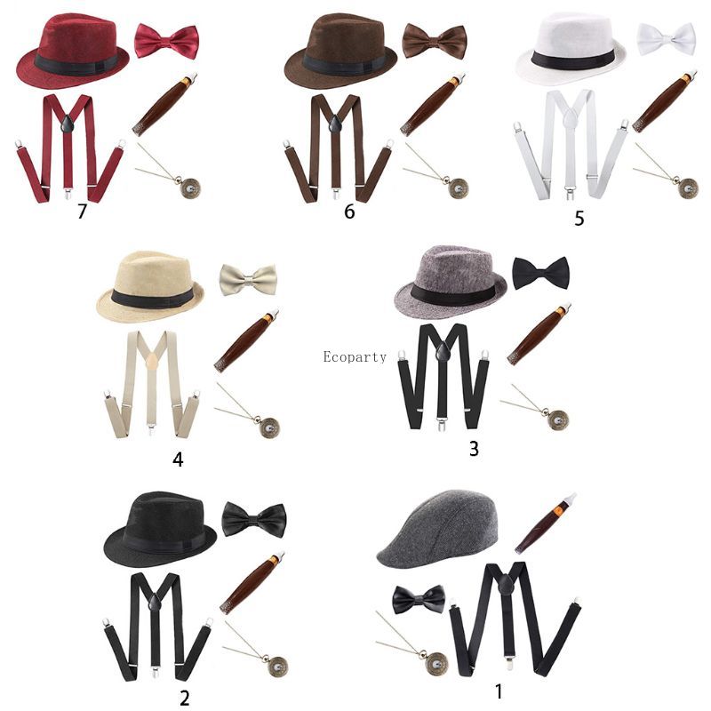 Mens Fashion In The 1920S - Disrazeフラットキャップ-クラシックなトライビーハット,フラップハット,綿と袖,ジャズキャップ,1920s,メンズコスチュームアクセサリー