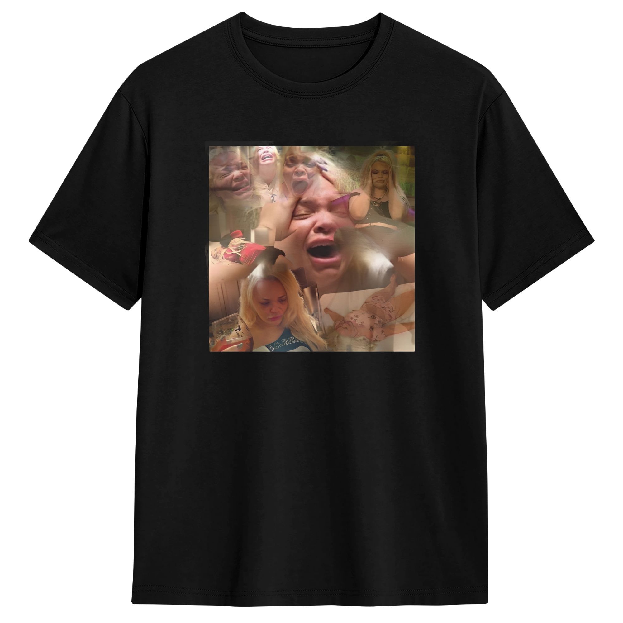 Men Fashion Youtubers - トリシャ・ペイタス YouTuber Tシャツ夏綿 100 Tシャツメンズファッションカジュアル Tシャツ半袖ストリート