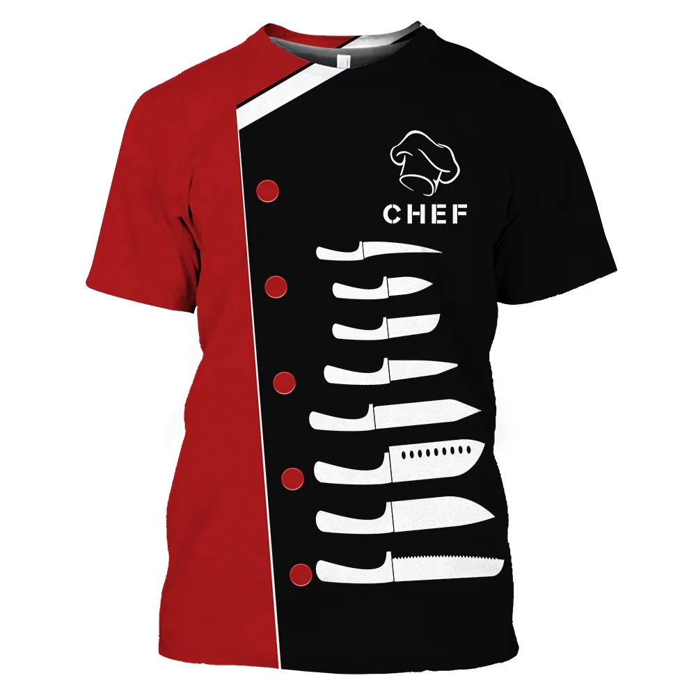 Men'S Fashion Oversized T Shirt - メンズ半袖ラウンドネックTシャツ,特大トップス,カジュアルTシャツ,通気性,古着,シェフのユニフォーム,ヒップホップ,ファッション,夏
