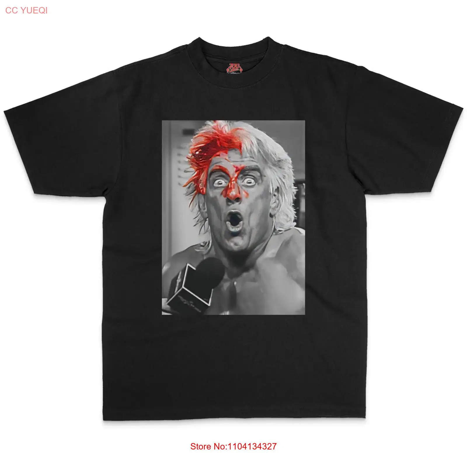 Men'S Fashion Everyday - RIC FLAIR Tシャツ レア ヴィンテージ ウォッシュ加工