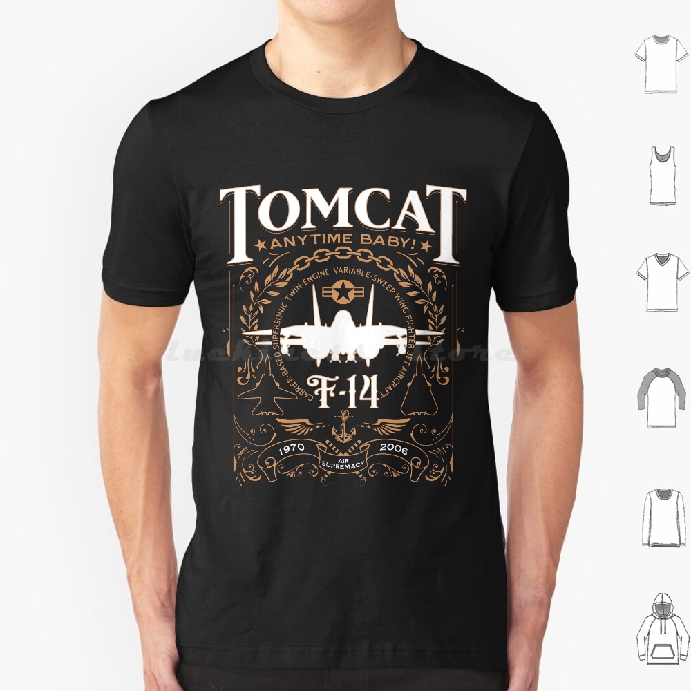 Military Shirt Men - クラシック F-14 トムキャット軍用戦闘機デザイン Tシャツ綿男性女性 DIY プリント軍事クラシックトムキャット海軍戦闘機