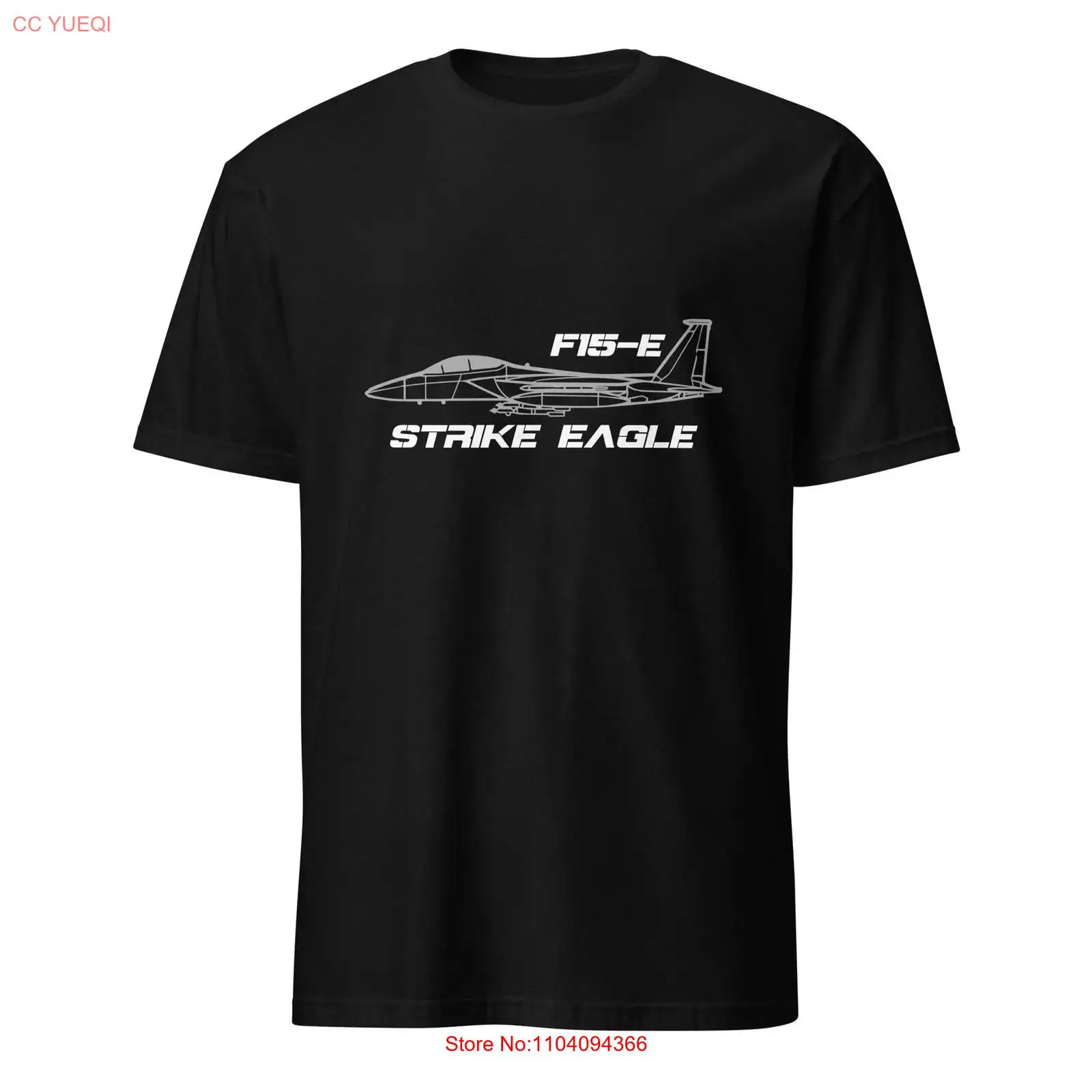 Military Shirt Men - F 15E ストライク イーグル T シャツ