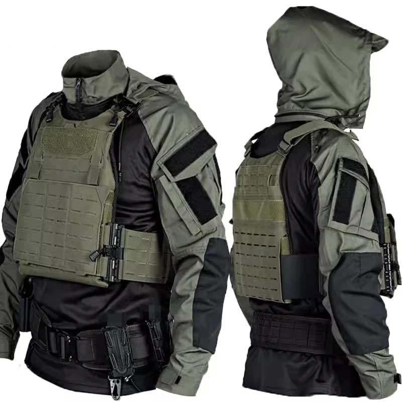 Military Shirt Men - メンズ CP 迷彩戦術コンバットシャツ & パンツセット軍事マルチカムカーゴパンツスーツ屋外狩猟エアソフトハイキングトレーニング