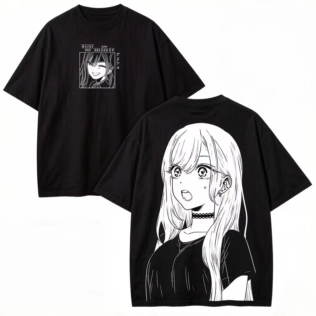 Mens Fashion Dress Shirts - 2026年激安新作 マイドレスアップダーリン 北川マリン アニメ サマー Y2K