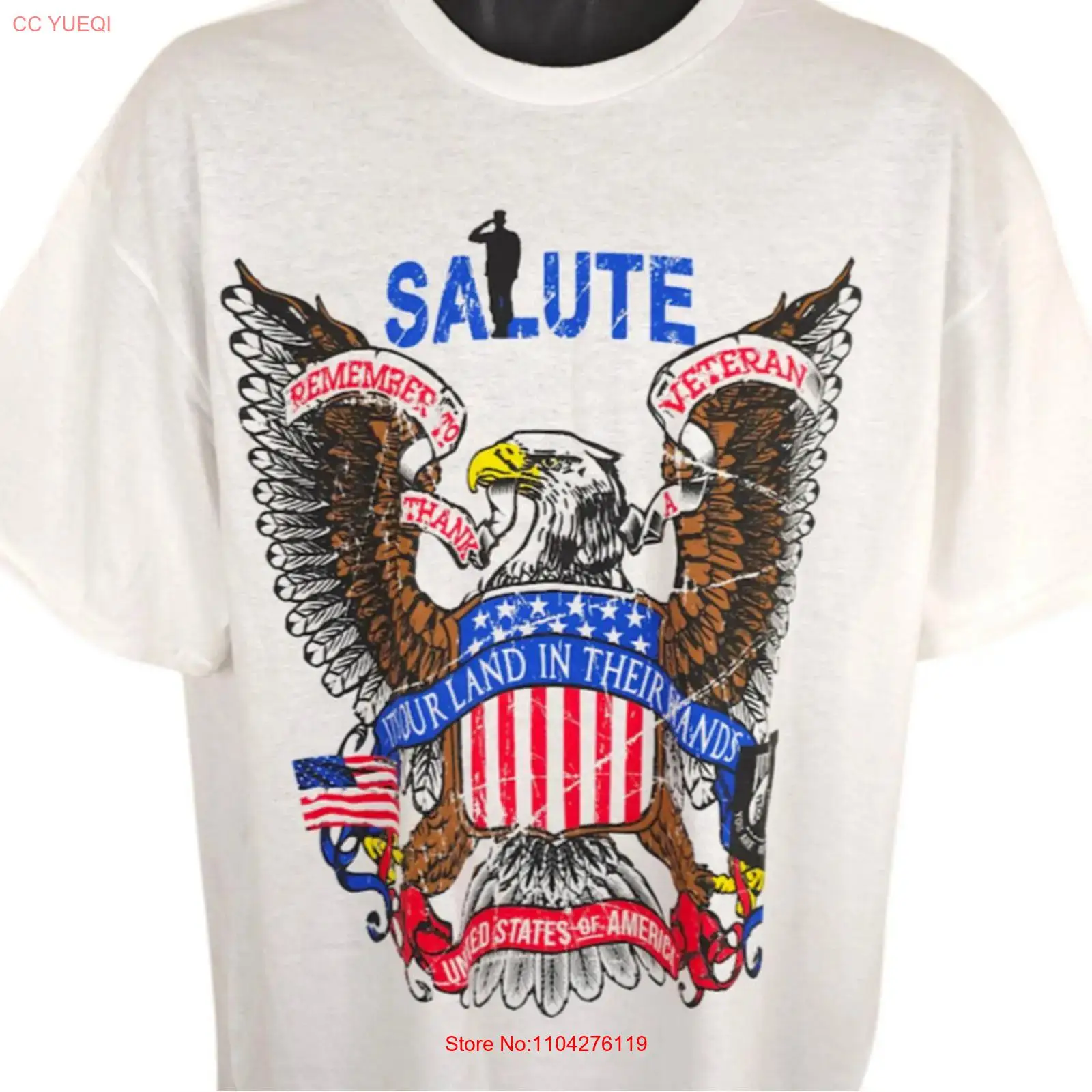 Military Shirt Men - 軍事退役軍人 T シャツ メンズ サイズ XL