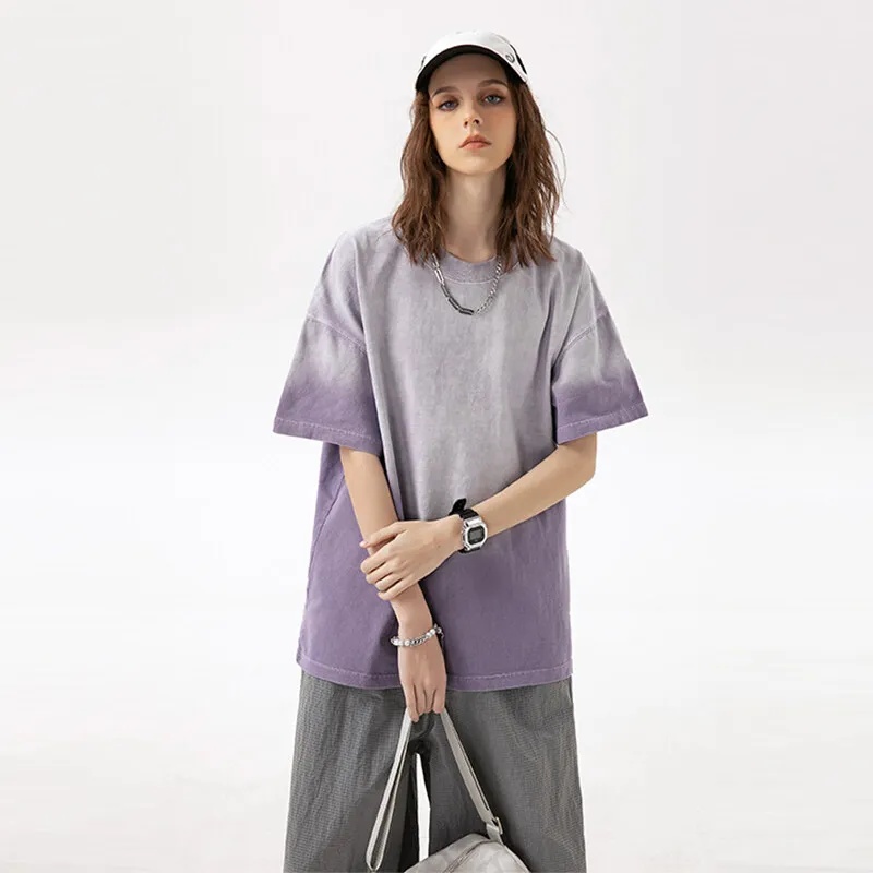 300g高品質コットンTシャツ メンズ ストリートウェア フ - Men'S Fashion Oversized T Shirt のレビューと価格