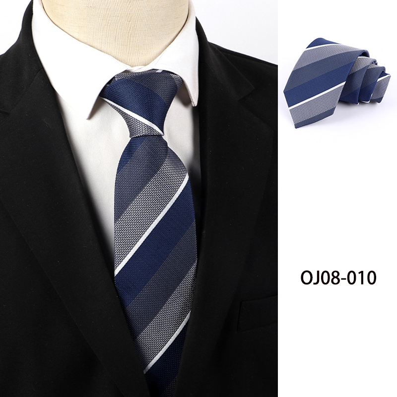 クラシックストライプネクタイ メンズネクタイ 8cm ブルー - Mens Fashion Dress Shirts のレビューと価格