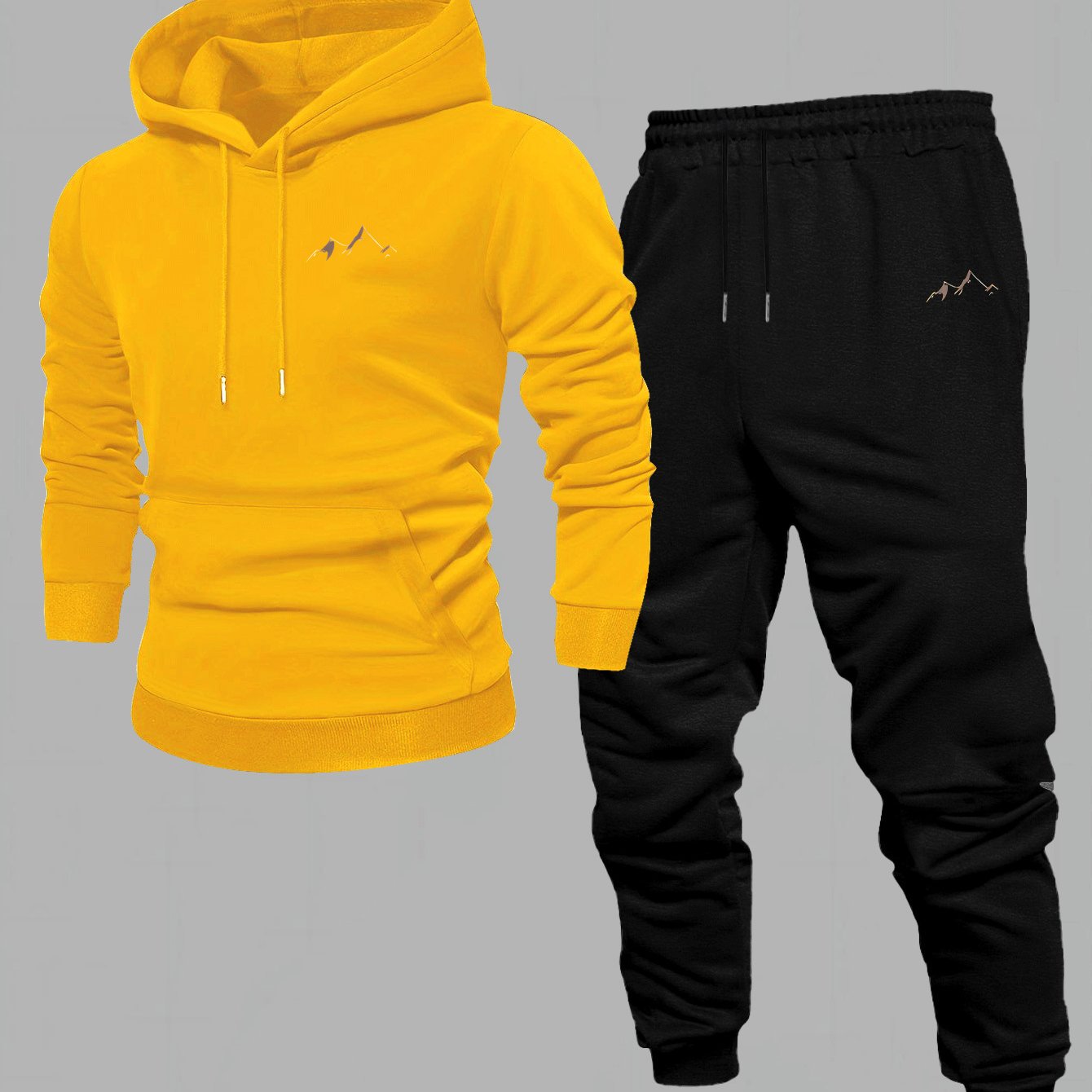 メンズ春秋トラックスーツ ルーズフーディ スウェットパンツセ - Jogger Sweatpants Men のレビューと価格