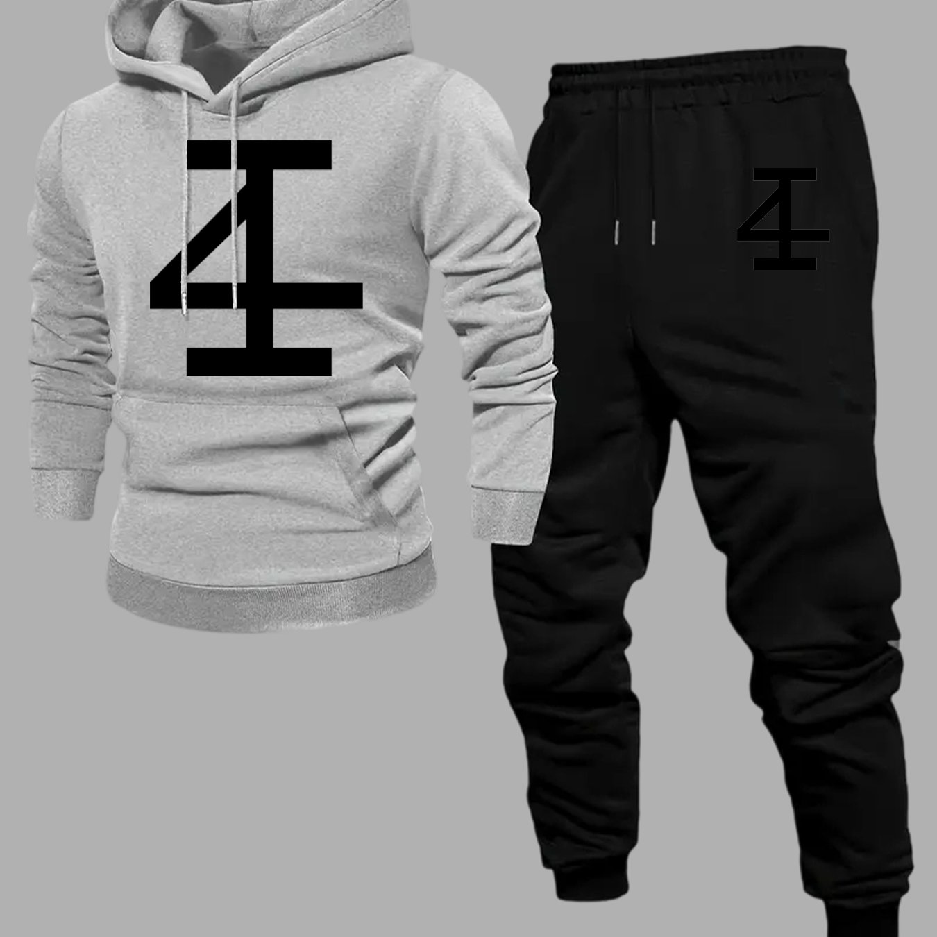 メンズ アブストラクト ナンバー4 フーディー ジョガーセッ - Jogger Sweatpants Men のレビューと価格