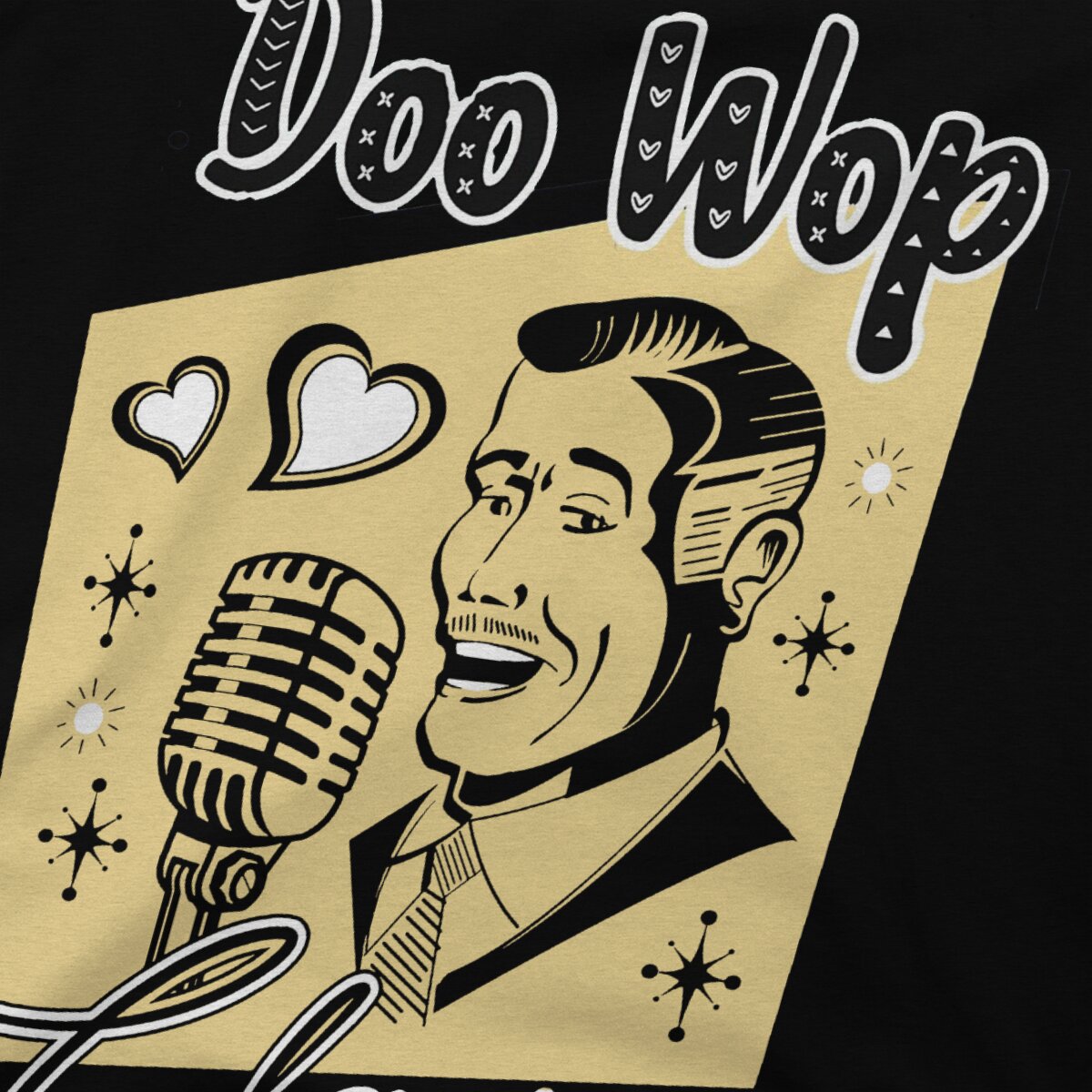 Doo Wop-男性用ロックンプリントTシャツ,クラシックな - 1950S Fashion Men'S のレビューと価格