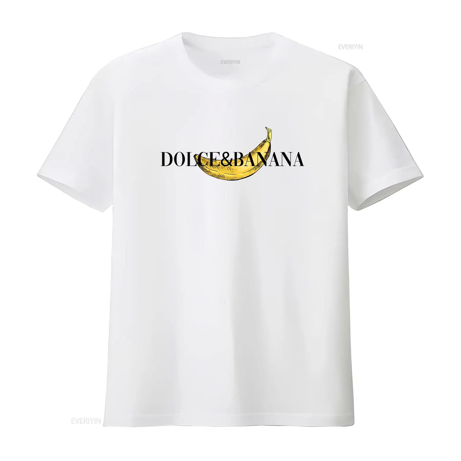 男性用白Tシャツ ドルチェバナナ ヴィンテージ ウォッシュド - Men'S Fashion Everyday のレビューと価格
