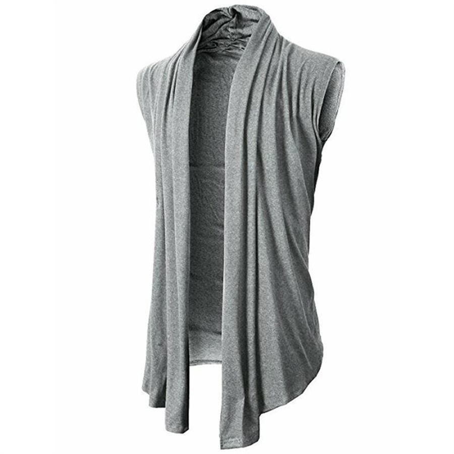 新しい 2026 春夏メンズノースリーブジャケットストリート - Men'S Fashion Zip Sweater のレビューと価格