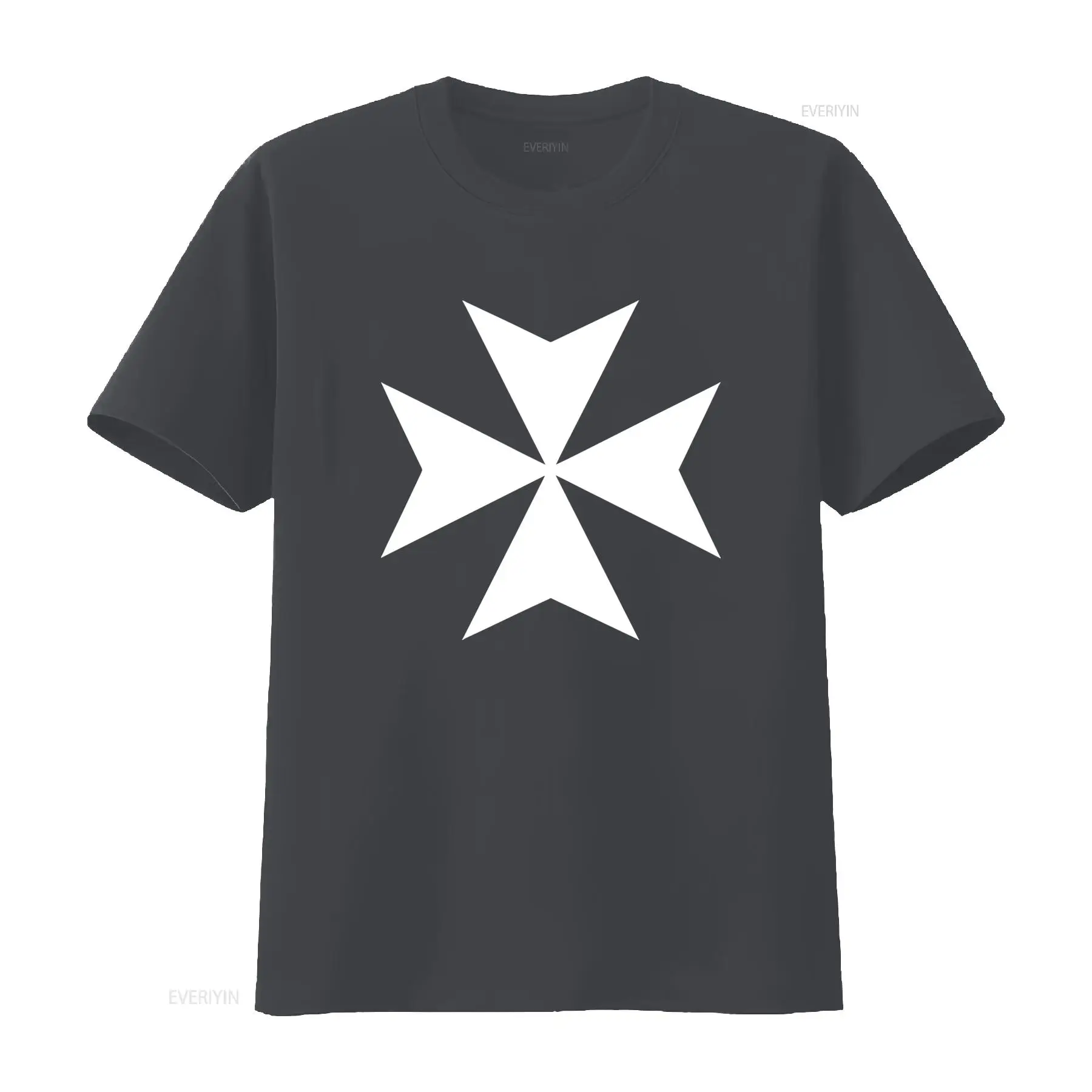 マルタ十字架 Tシャツ マルタ軍事 マルタ古代アマルフィオー - Military Shirt Men のレビューと価格