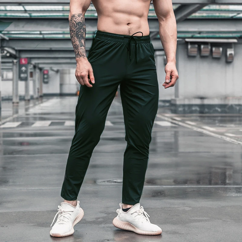 男性スポーツパンツポケット付きランニングトレーニングパンツク - Jogger Sweatpants Men のレビューと価格