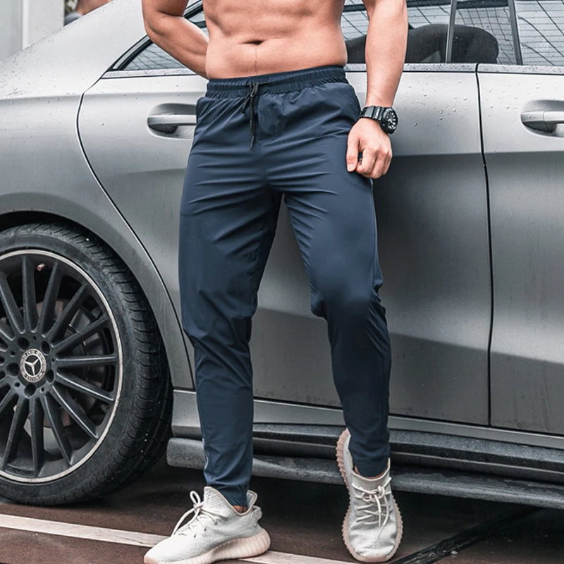 男性スポーツパンツポケット付きランニングトレーニングパンツク - Jogger Sweatpants Men のレビューと価格
