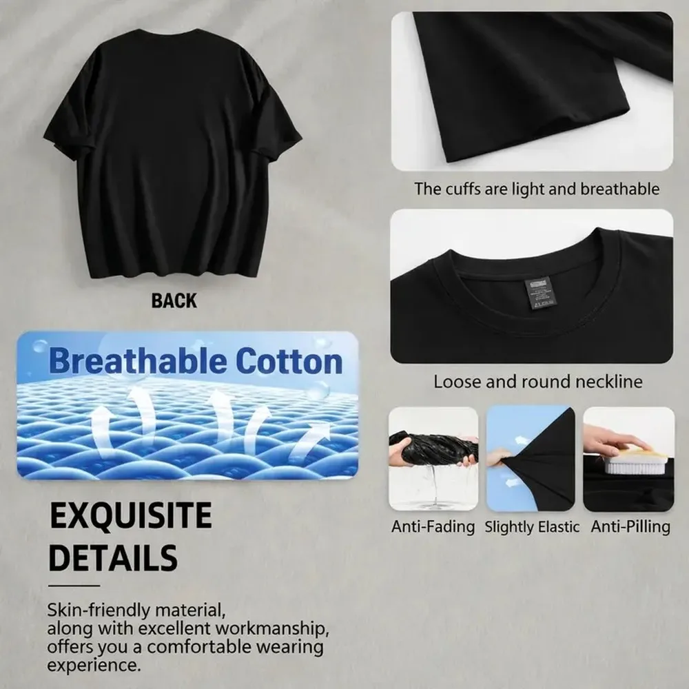 面白いお父さんスケルトングラフィックTシャツ - 「いつも牛 - Graphic Tee Oversized のレビューと価格