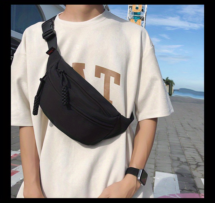 男性用の新しいスタイルのチェストバッグ、小さなショルダーバッ - Mens Fashion Blog のレビューと価格