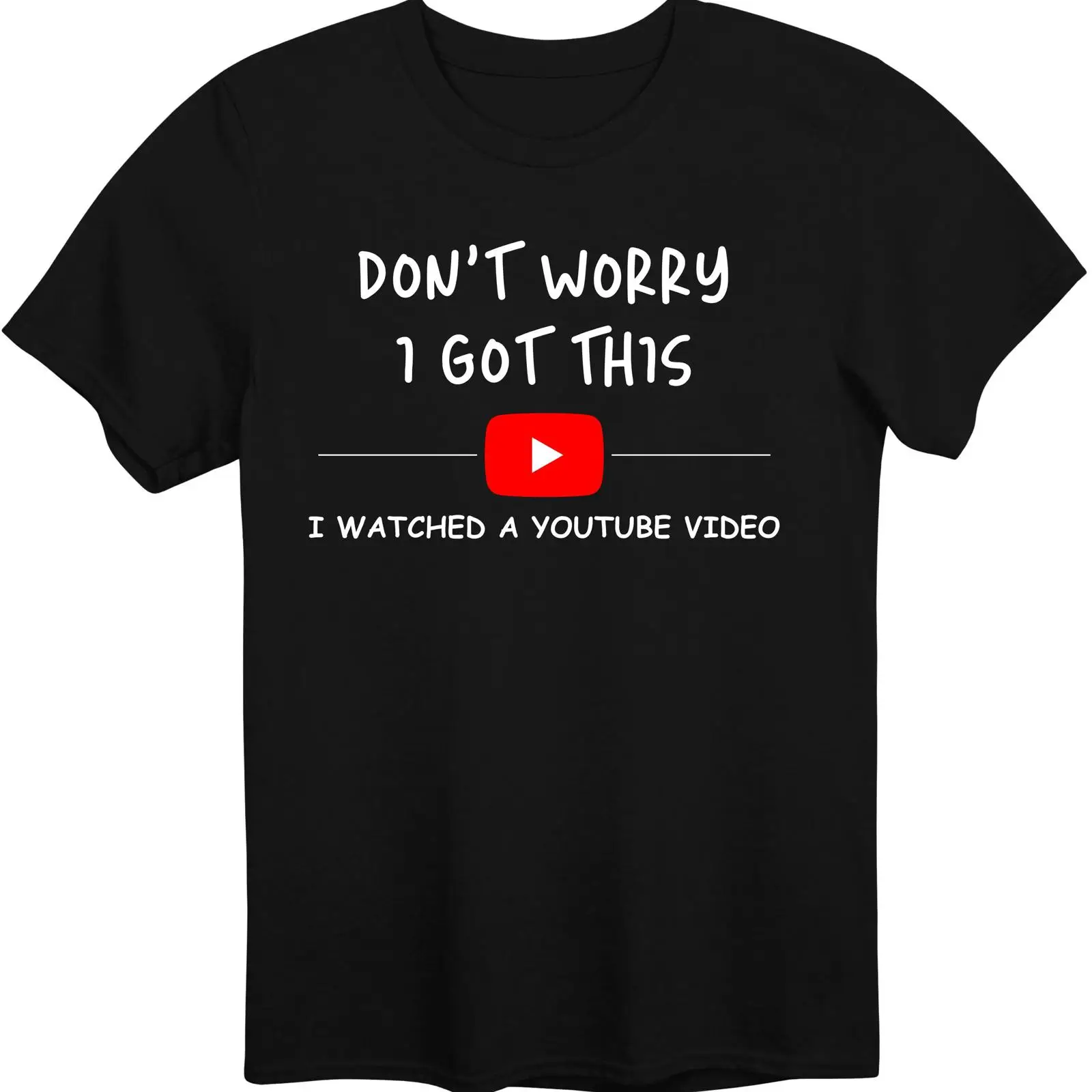 YouTube認定Tシャツ「Don't Worry」、ヴィン - Men Fashion Youtubers のレビューと価格