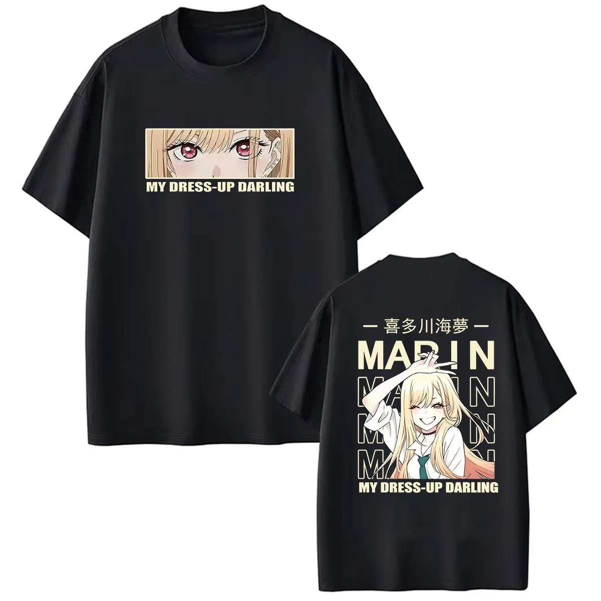 激安セール中！私のドレスアップダーリン！北川マリンアニメTシ - Mens Fashion Dress Shirts のレビューと価格