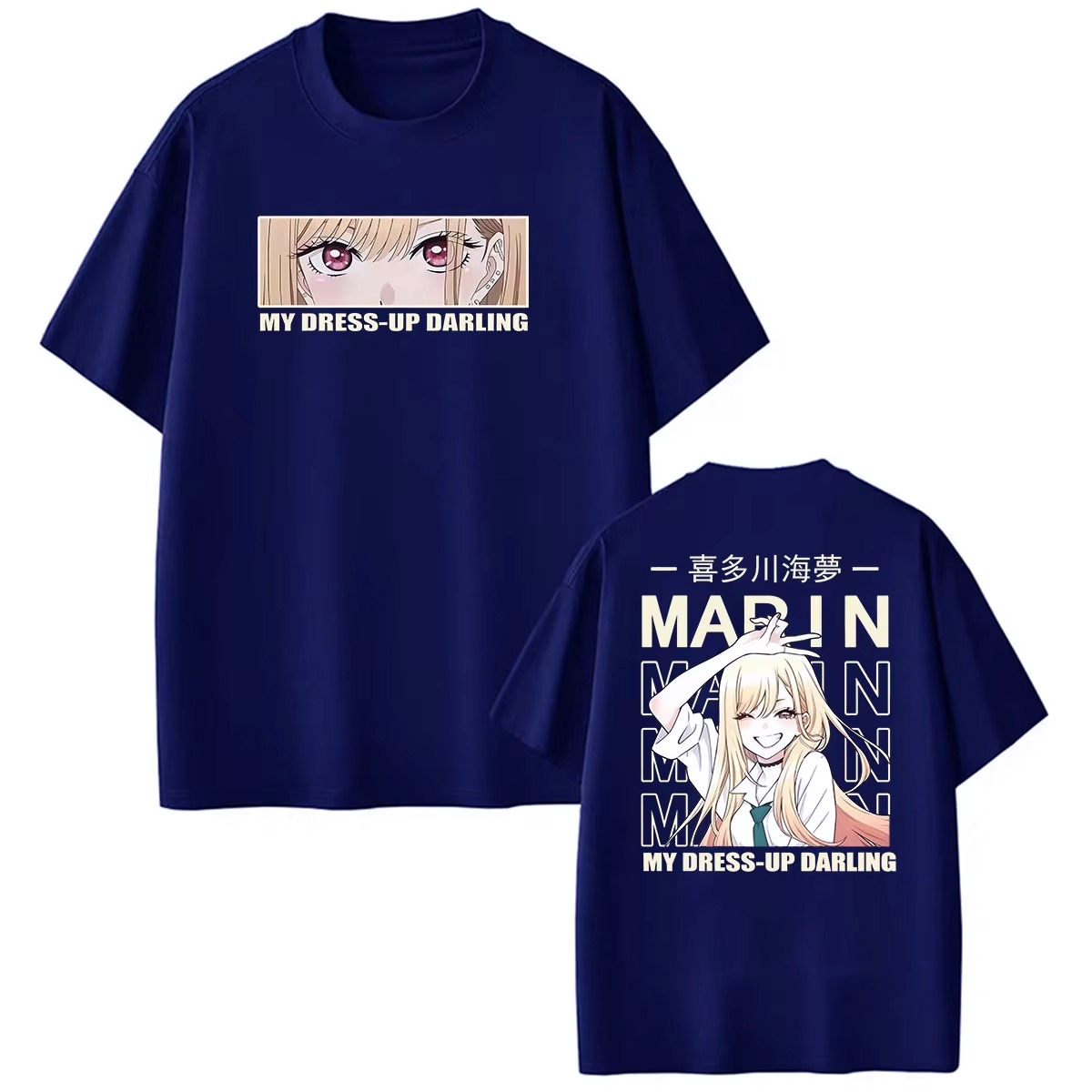 激安セール中！私のドレスアップダーリン！北川マリンアニメTシ - Mens Fashion Dress Shirts のレビューと価格