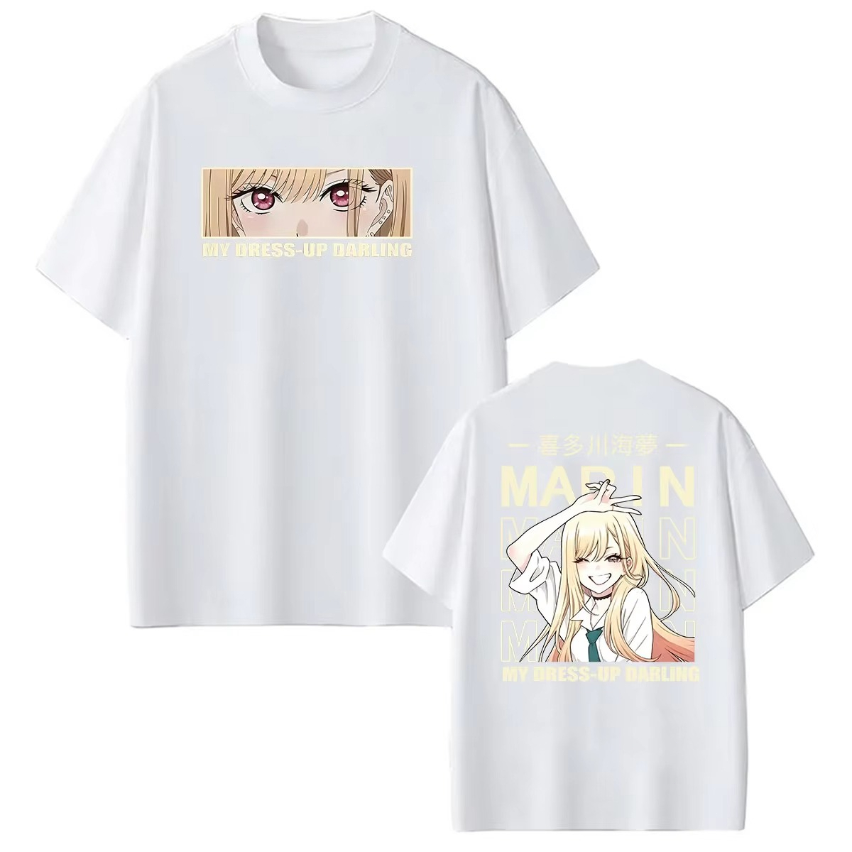 激安セール中！私のドレスアップダーリン！北川マリンアニメTシ - Mens Fashion Dress Shirts のレビューと価格