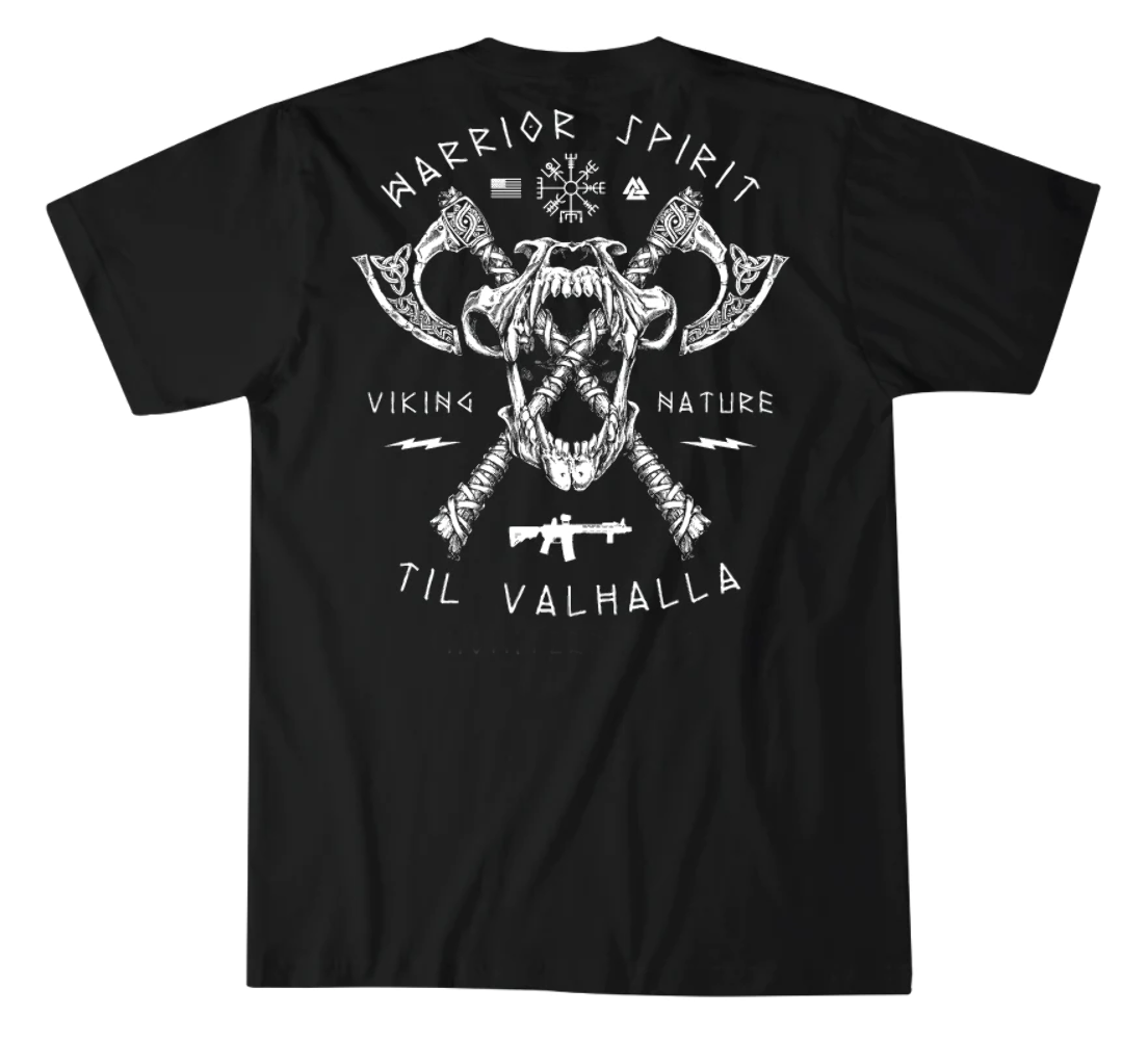 ティルヴァルハラ Vi キング戦士戦闘部族軍事兵士戦術 Tシ - Military Shirt Men のレビューと価格