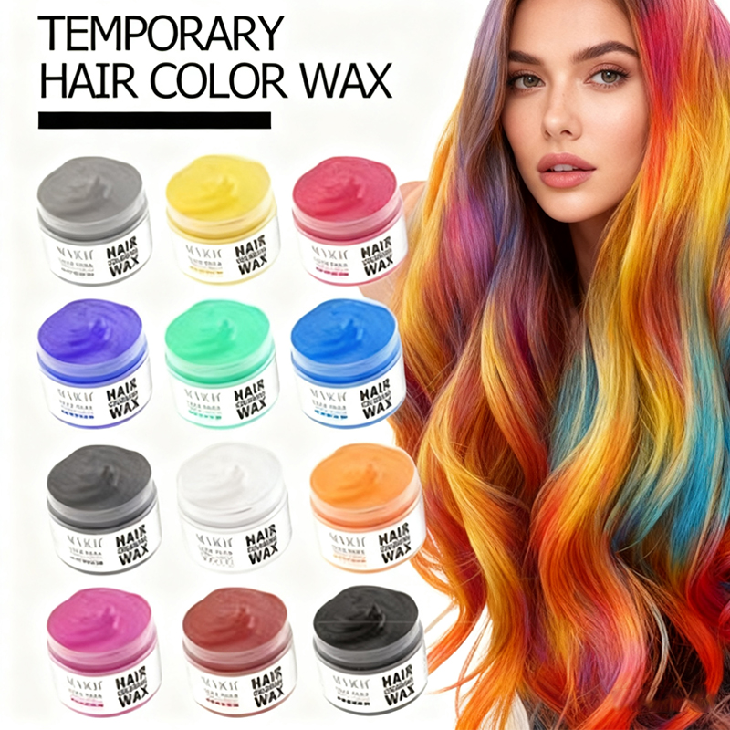 バレンタインデー用ヘアカラーワックス 男女兼用 ヘアクレイ  - Men Fashion Hair Style のレビューと価格