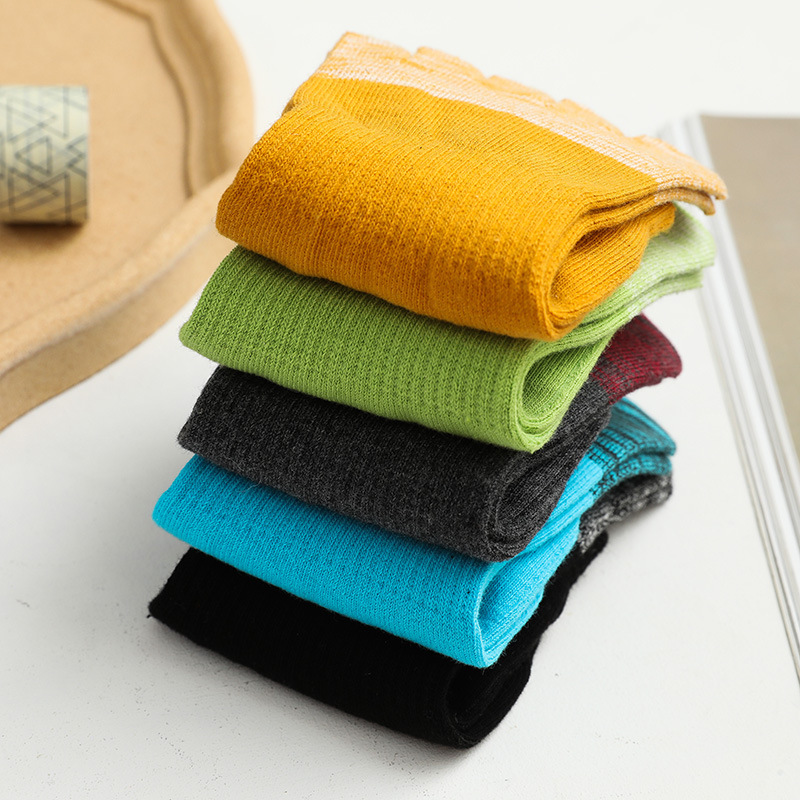 5 ペアメンズボーイズカラフルな 5 本指アンクル/クォータ - Men'S Fashion Quarter Socks のレビューと価格
