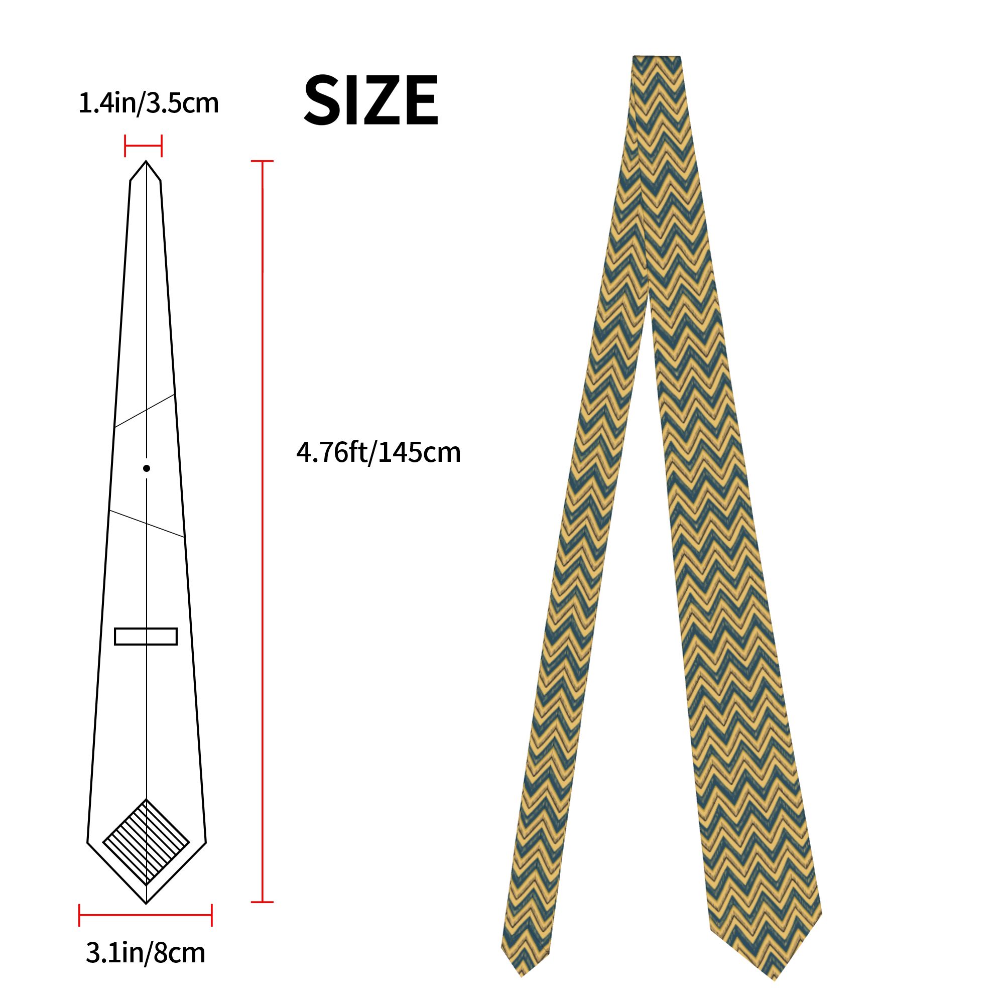 手描きのシェブロンジグザグネクタイ メンズファッション シル - Mens Fashion In The 1920S のレビューと価格
