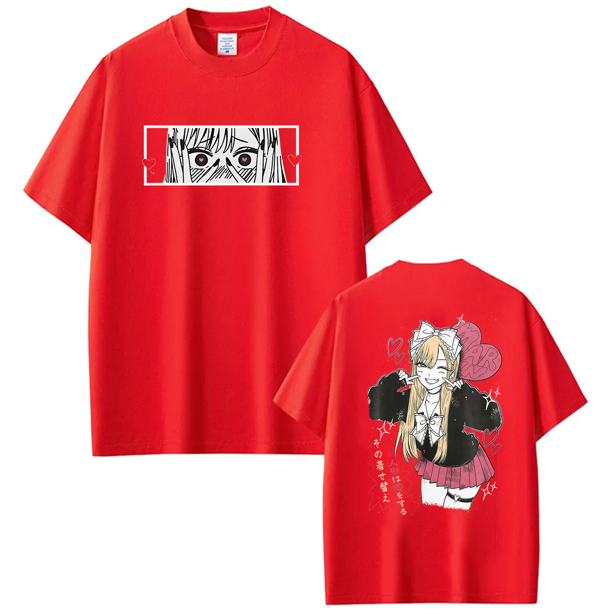 私のドレスアップダーリンマリン北川アニメ Tシャツ男性女性ヴ - Mens Fashion Dress Shirts のレビューと価格