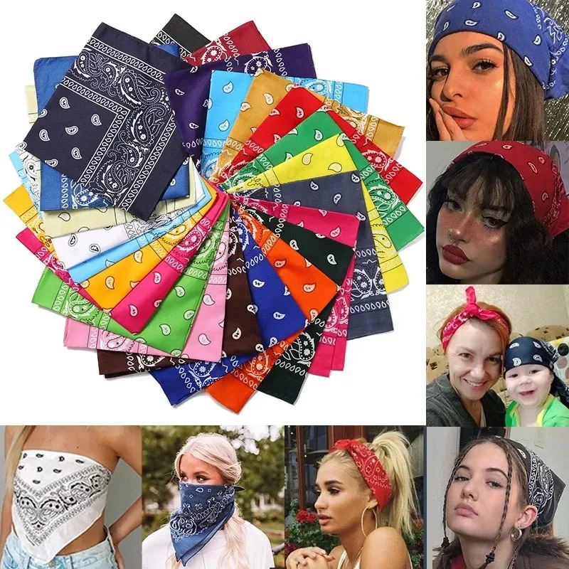 3/6 個ヒップホップバンダナ 23 スタイル男性女性ファッ - Men Fashion Hair Style のレビューと価格