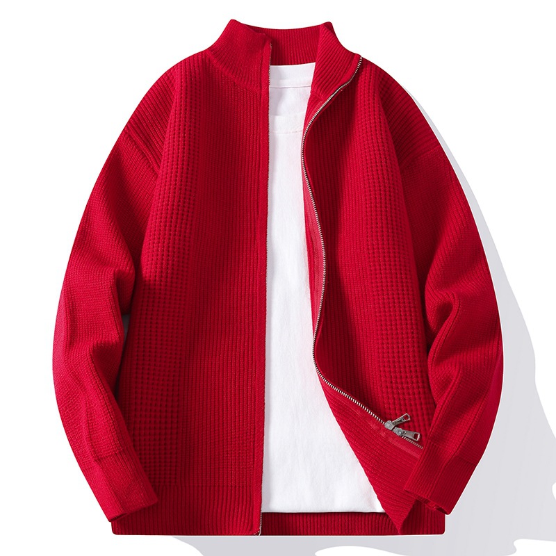 ジャケットコート、メンズ2025新作、メンズジップアップ無地 - Men'S Fashion Zip Sweater のレビューと価格
