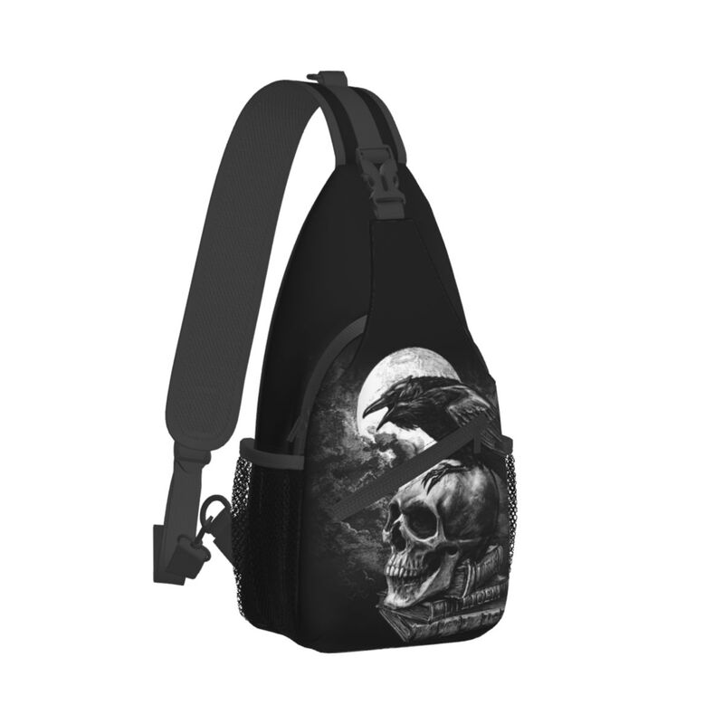 男性用スカルスリングクロスボディバックパック、旅行用hハロウ - Mens Fashion Blog のレビューと価格