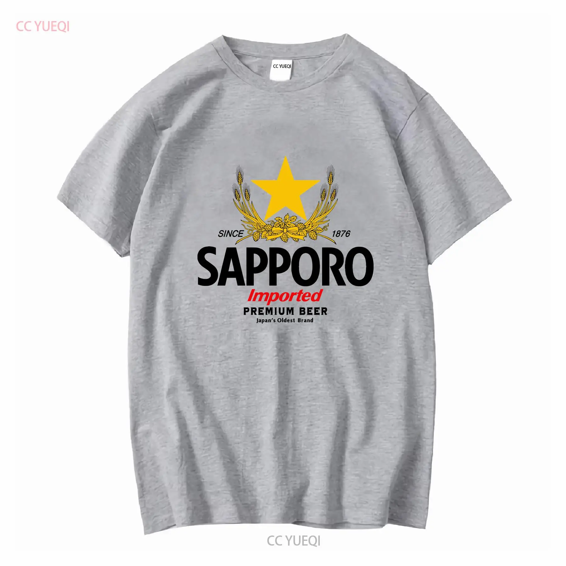 サッポロ醸造所日本のビール Tシャツ長袖または半袖ヴィンテー - Men'S Fashion Everyday のレビューと価格