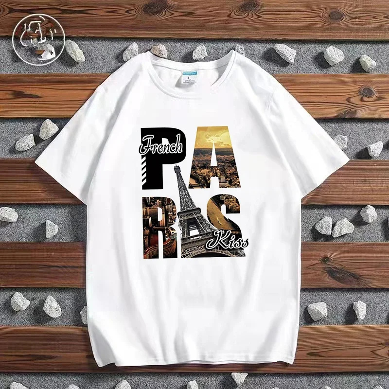 男性と女性のためのカジュアルな原宿スタイルのTシャツ,都市の - York Men'S Fashion のレビューと価格