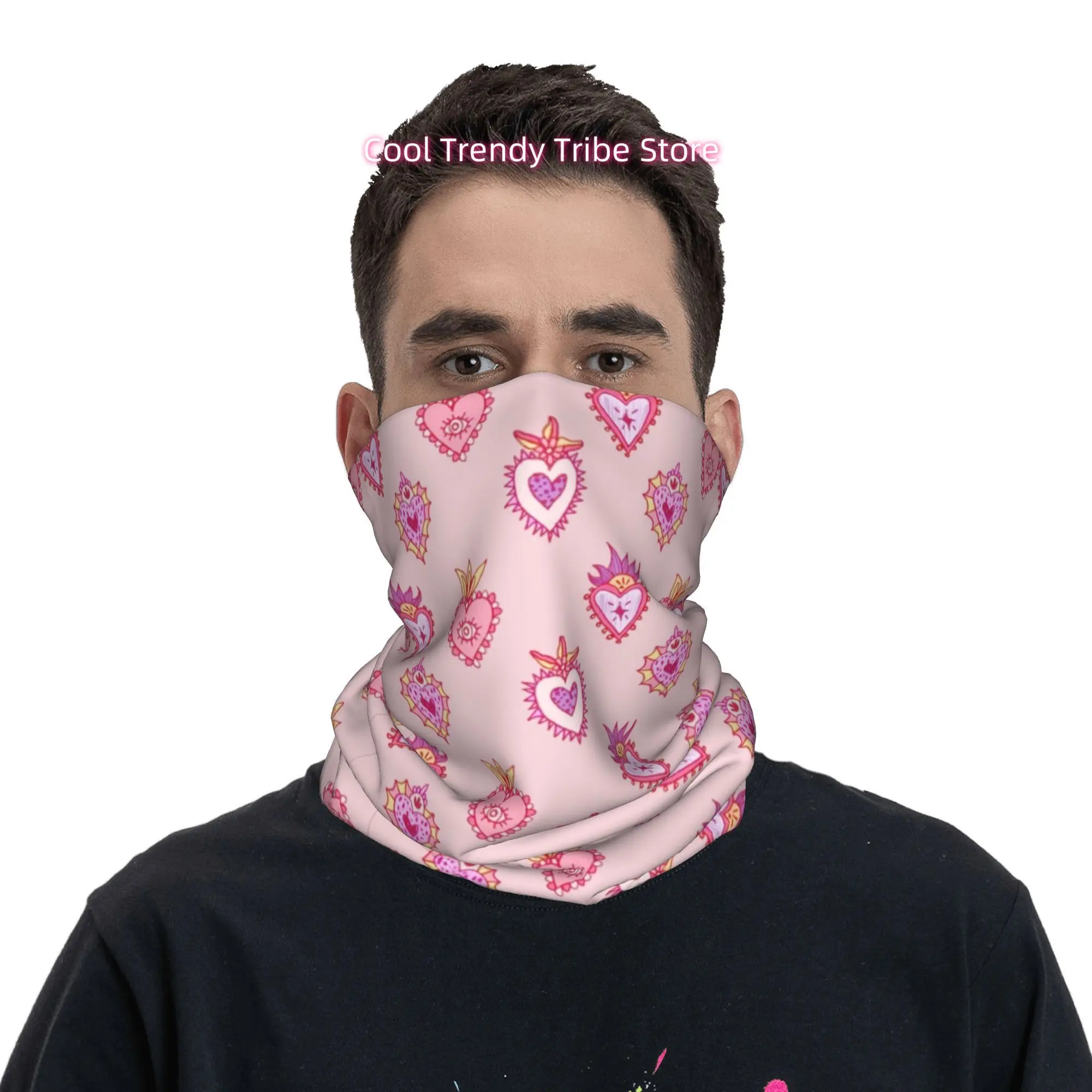 ピンクメキシカンセイクリッドハートロマンチックフォークスタイ - Men Fashion Hair Style のレビューと価格
