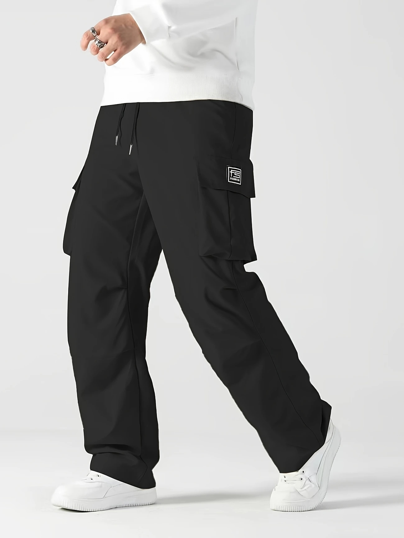 メンズカジュアルジョガーパンツ秋リラックスフィットカーゴパン - Jogger Sweatpants Men のレビューと価格