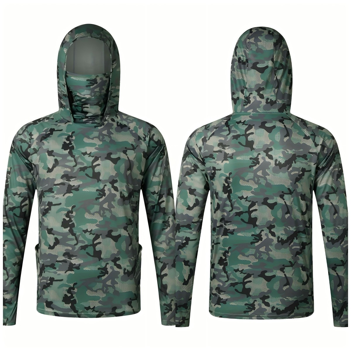 ヨーロッパとアメリカのメンズ夏用迷彩柄快適通気性長袖Tシャツ - Military Shirt Men のレビューと価格